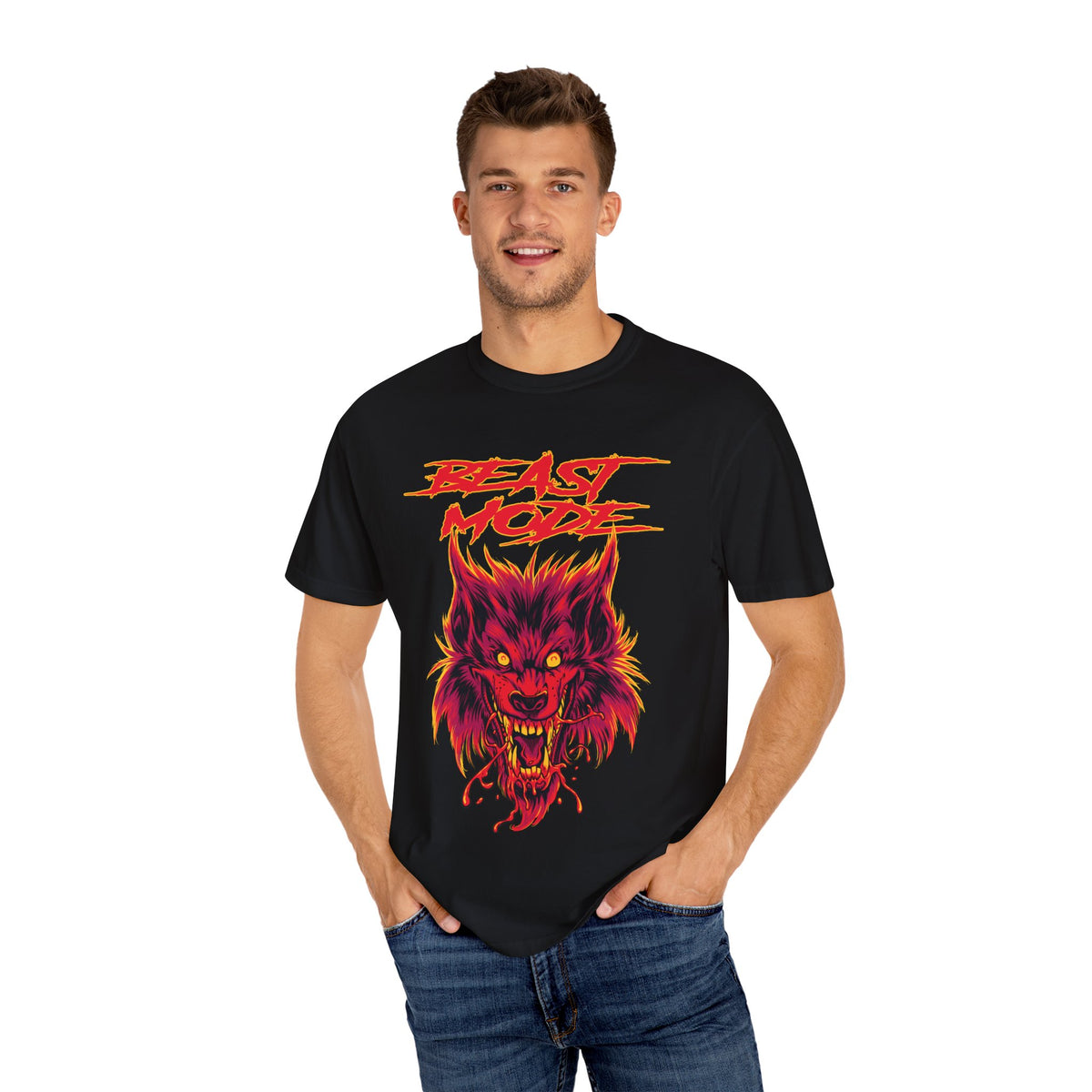 Beast Mode Werewolf Shirt - Lycan Fitness Graphic Tee