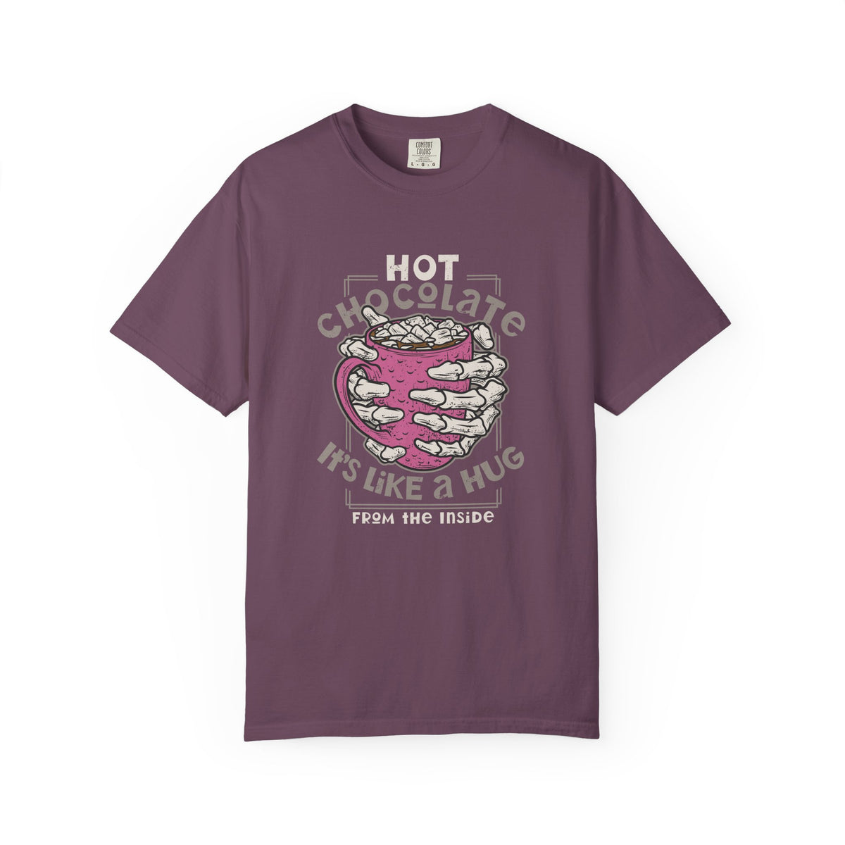 Hot Chocolate Shirt - Cozy Cocoa Tee - Hug From Inside Gift - Sinful Threads