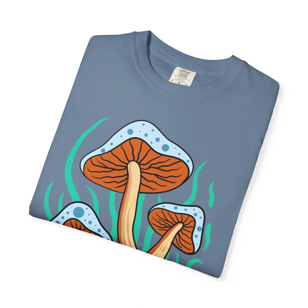 Groovy Mushroom Tee - Funky Forest Magic Fungi - Sinful Threads