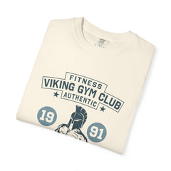 Fitness Viking Gym Club Graphic Design Authentic T-Shirt