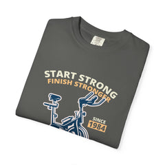 Start Strong Finish Stronger Fitness Movement Since 1984 T-Shirt