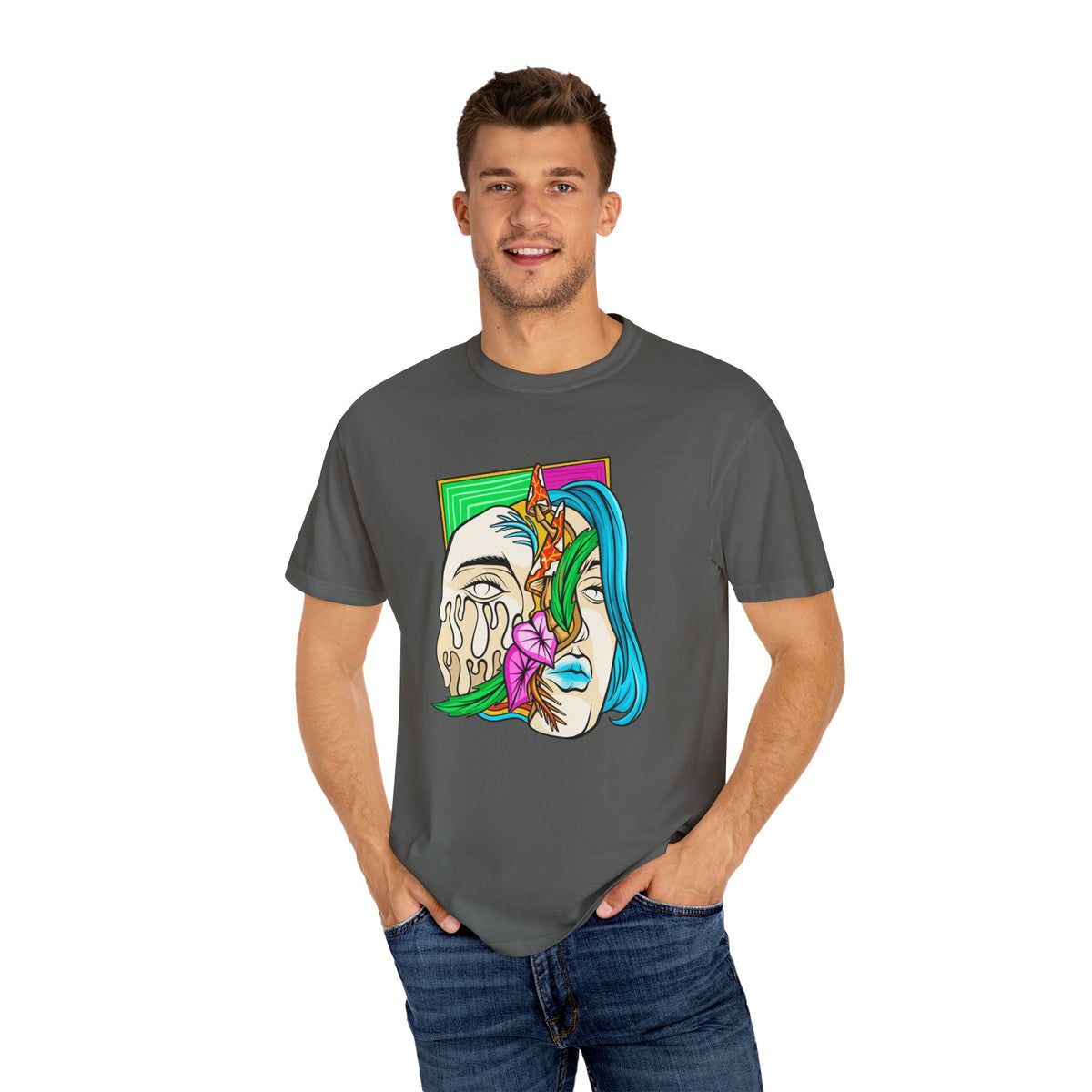 Psychedelic Mushroom Shirt - Trippy Art Tee - Stoner Gift Idea