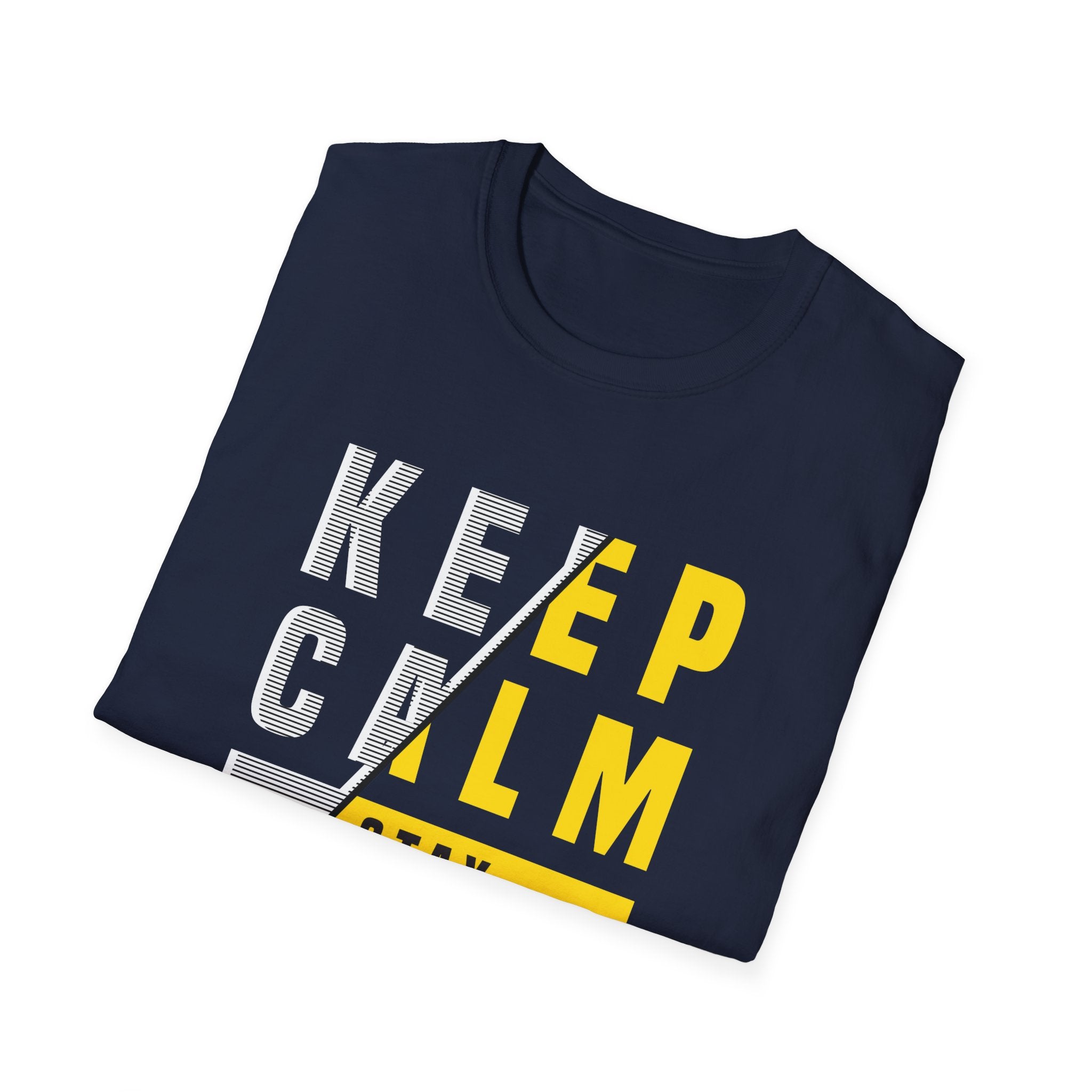 Keep Calm Stay Focused T Shirt - Mindful Productivity & Zen - Sinful Threads