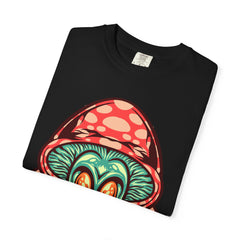 Psychedelic Graphic Tee - Trippy Mushroom Tee - Alien Art Gift