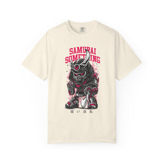 Samurai Something Dark Distressed Design T-Shirt