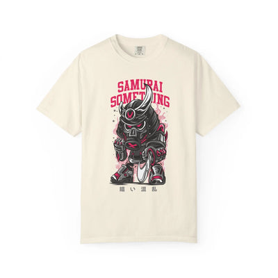 Samurai Something Dark Distressed Design T-Shirt - Sinful Threads
