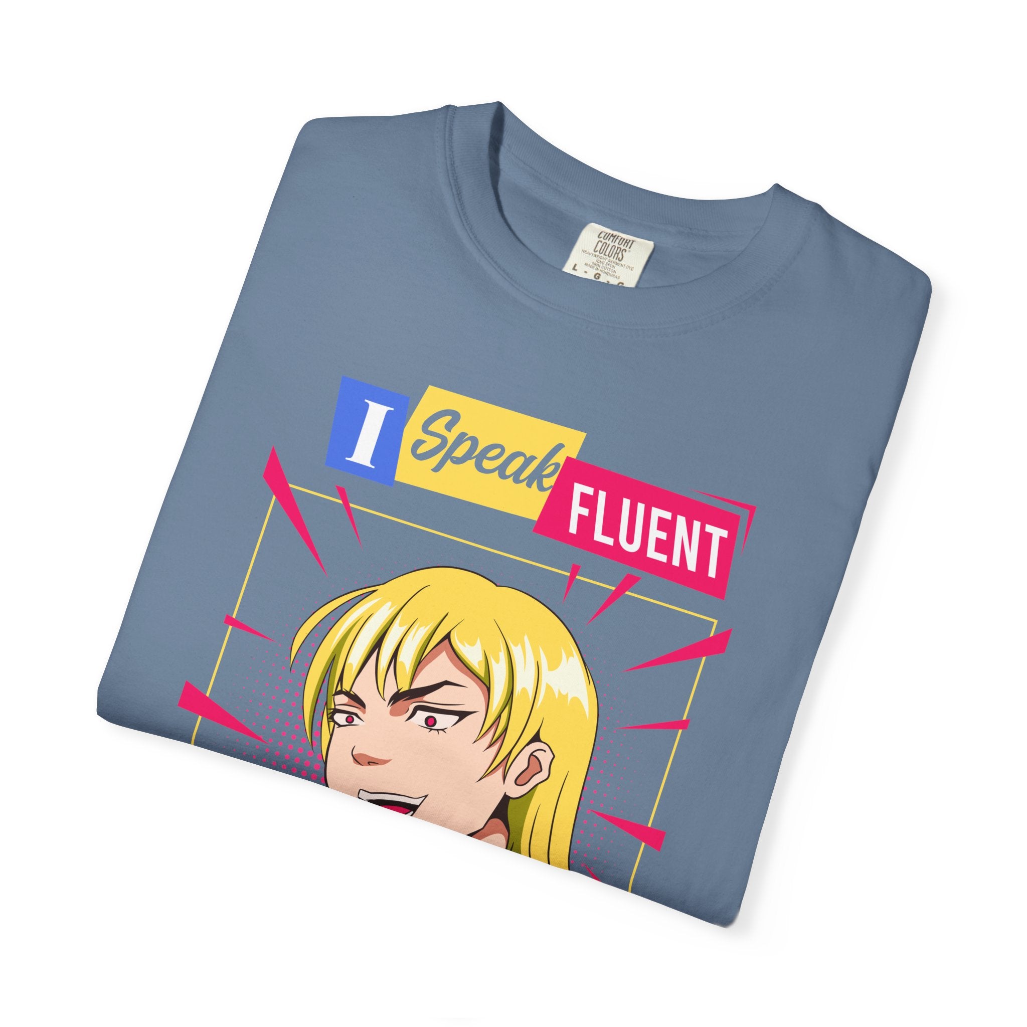 Anime Fluent Shirt – Fluent in Anime Tee Funny Otaku Manga Girl - Sinful Threads