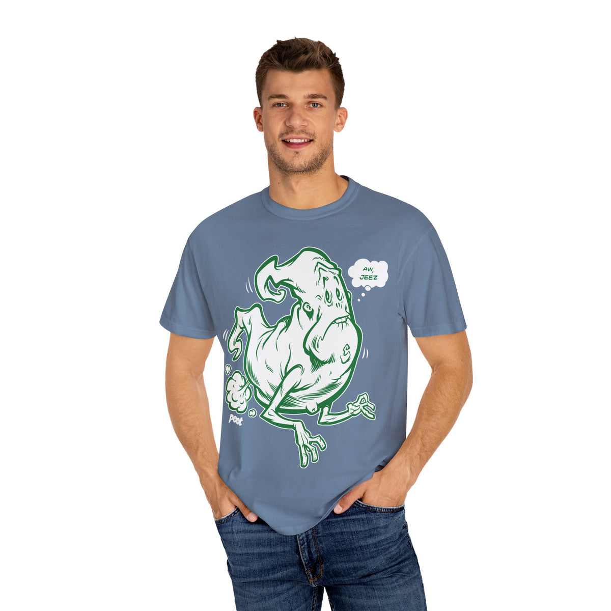Funny Farting Ghost Tee - Halloween Humor Unisex Shirt