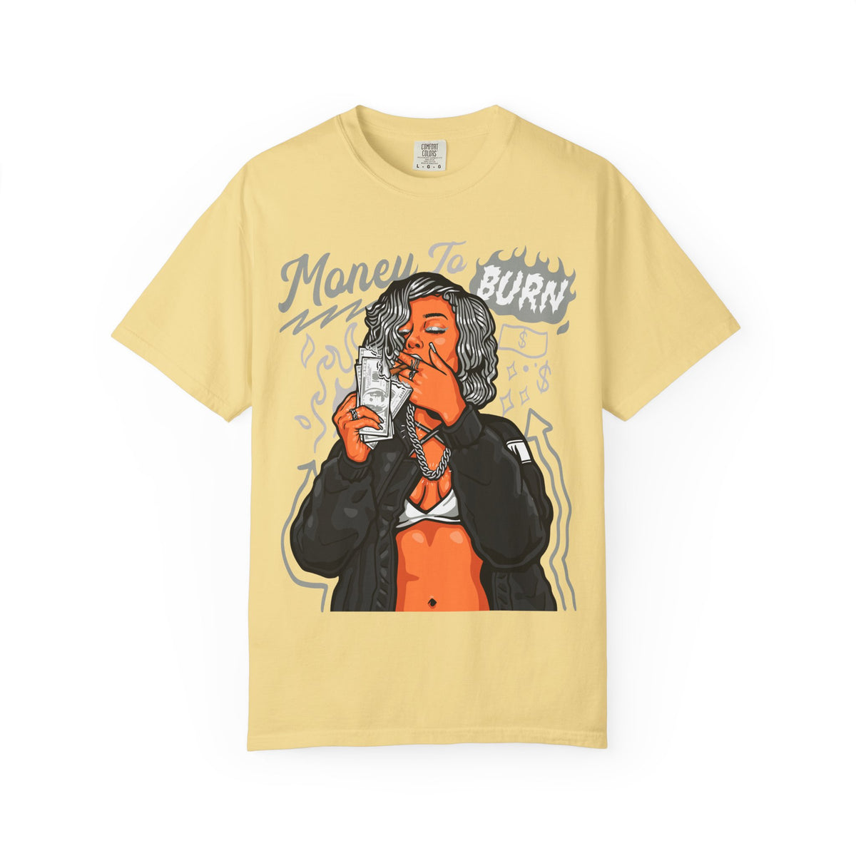 Money Graphic Tee – Luxury Streetwear