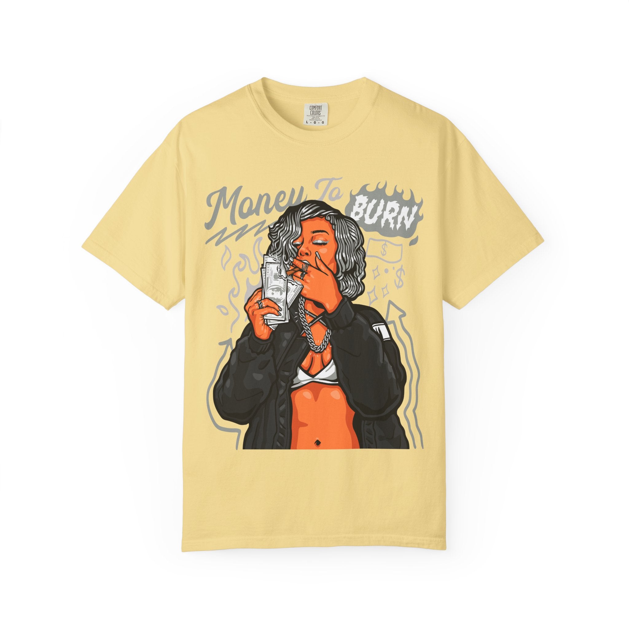 Money Graphic Tee – Luxury Streetwear - Sinful Threads