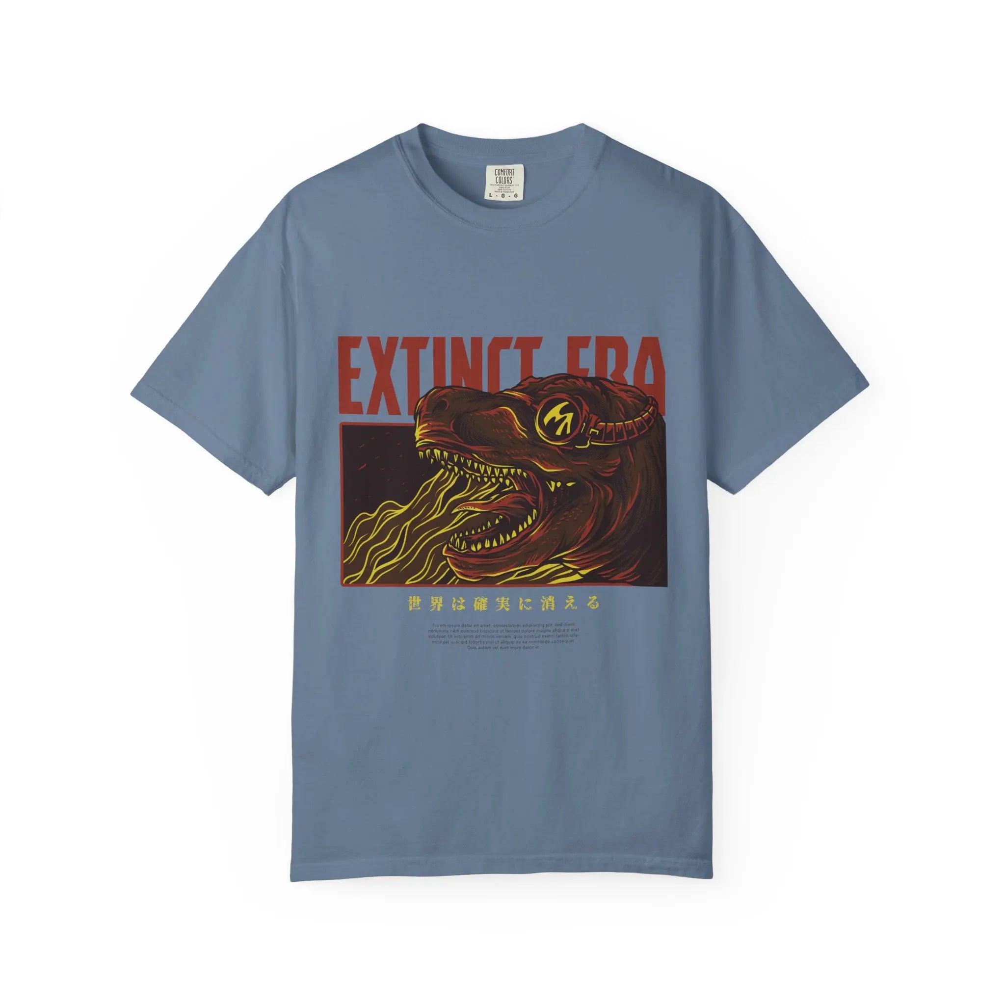 Extinct Era Dinosaur Graphic Unisex Relaxed Fit T-Shirt - Sinful Threads