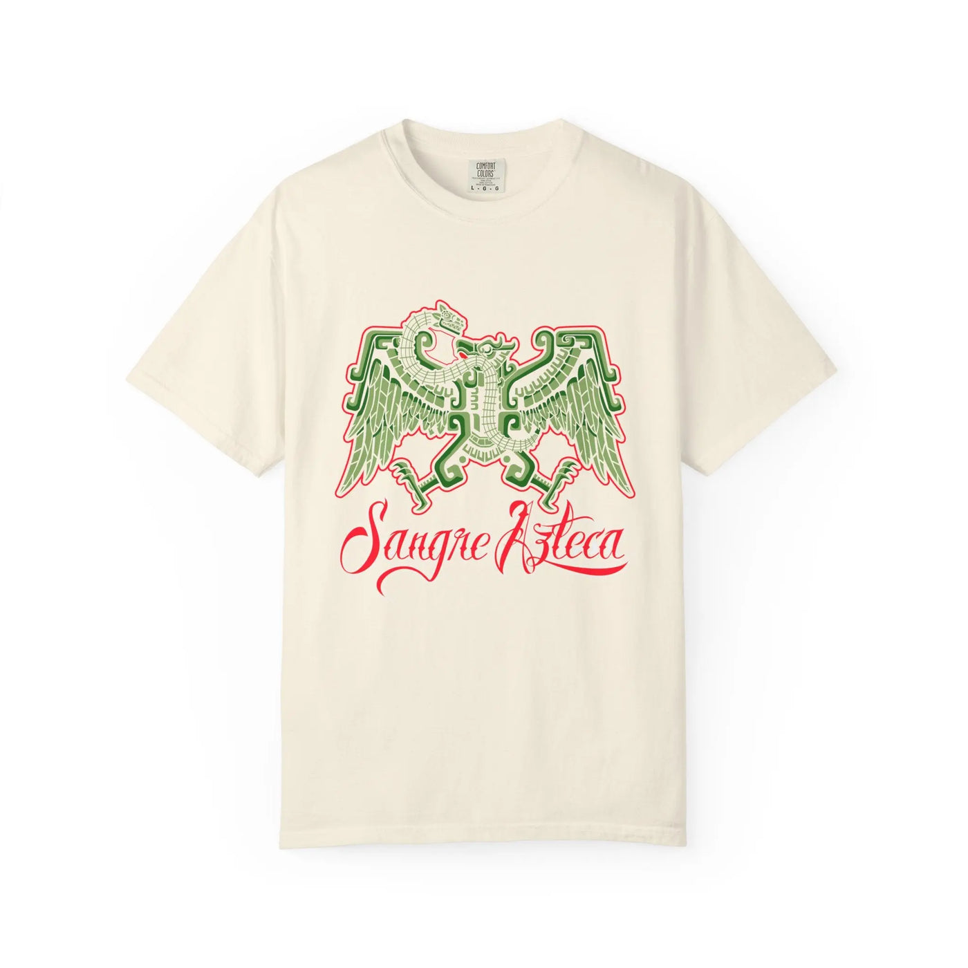 Sangre Azteca Tee - Mexican Pride Aztec Eagle Heritage - Sinful Threads
