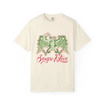 Sangre Azteca Tee - Mexican Pride Aztec Eagle Heritage - Sinful Threads