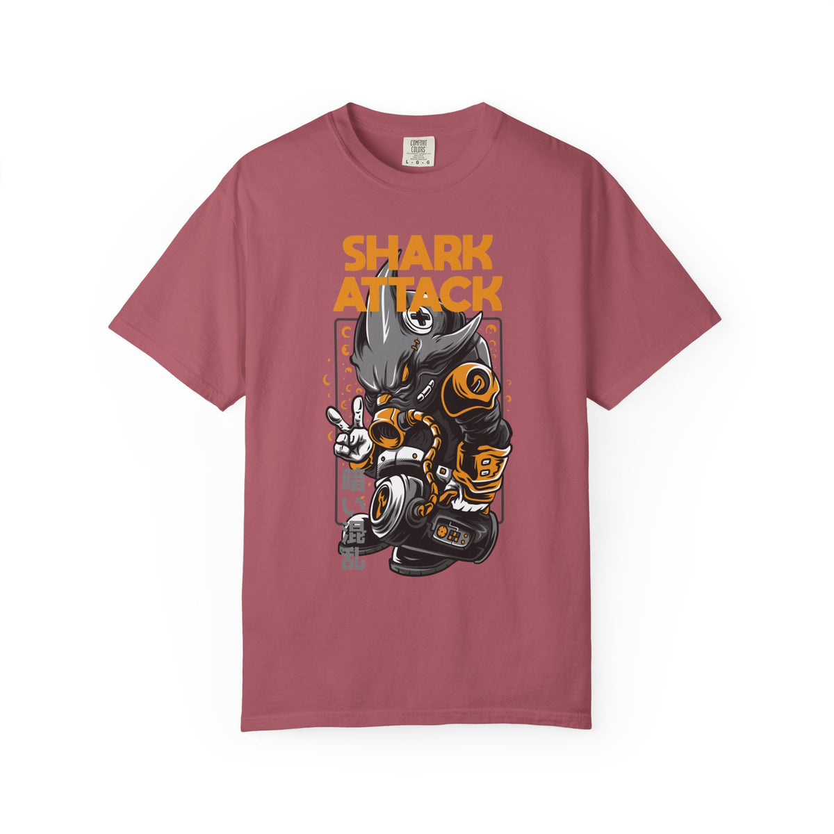 Shark Attack Bold Graphic Unisex T-Shirt