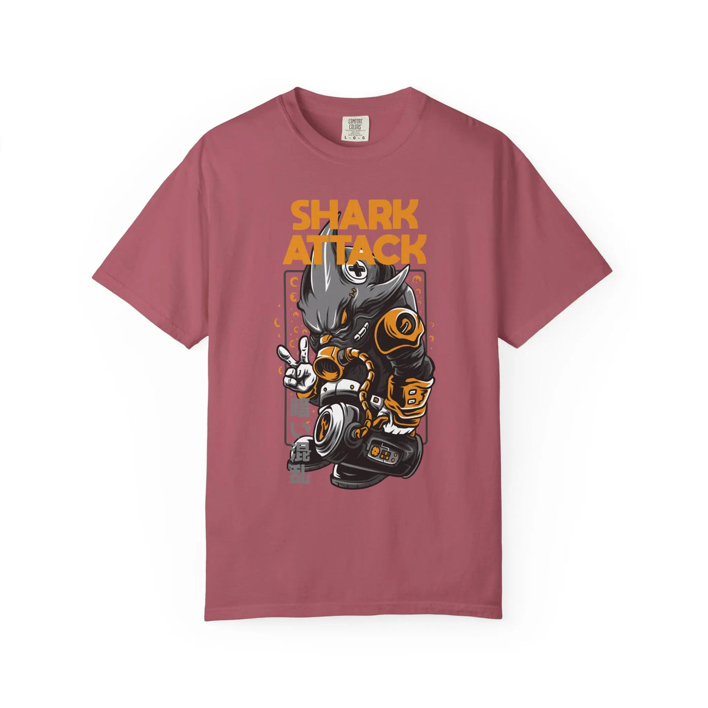 Shark Attack Bold Graphic Unisex T-Shirt - Sinful Threads