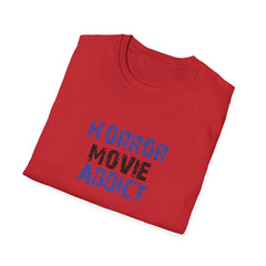 Horror Movie Addict Tshirt - Horror Fan Lifestyle Shirt - Sinful Threads