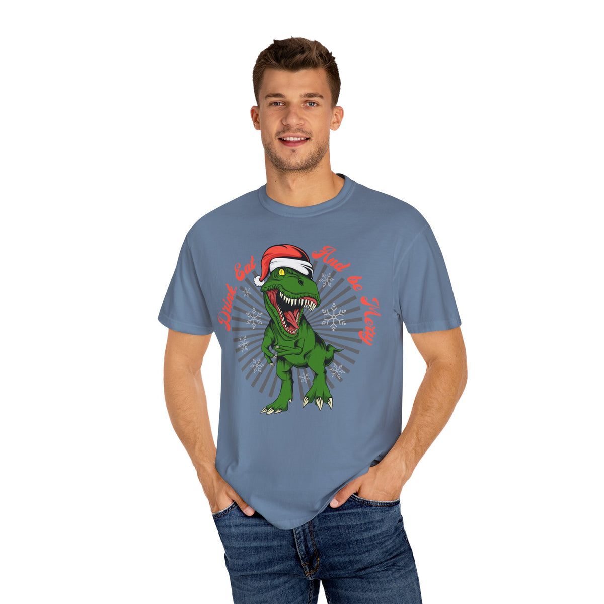 Trex christmas shirt - Funny Dino Tee - Merry Gift Idea