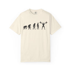 Evolution Of Weightlifting Progression In Gym Fitness T-Shirt