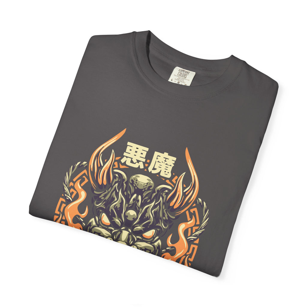 Oni Mask Shirt - Japanese Demon Tee for Evil Spirit Culture - Sinful Threads