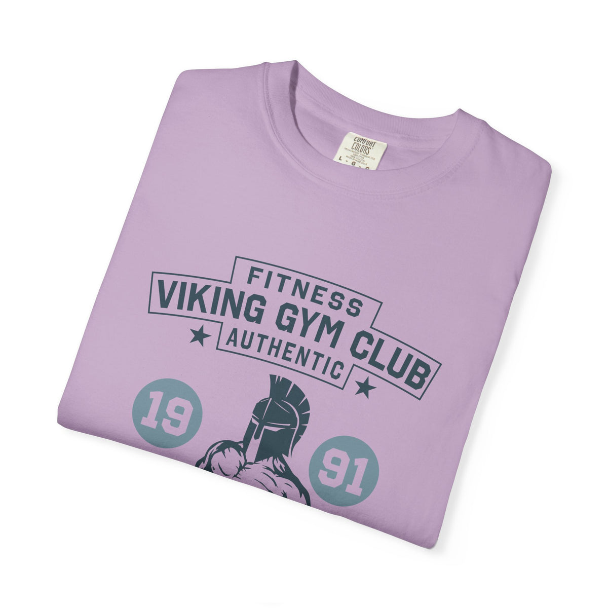 Fitness Viking Gym Club Graphic Design Authentic T-Shirt