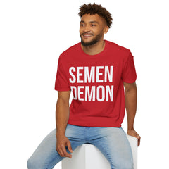 Semen Demon Tee - Adult Humor Graphic Tee