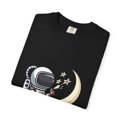 Cartoon Astronaut Shirt – Graffiti Moon Tee – Space Lover Gift