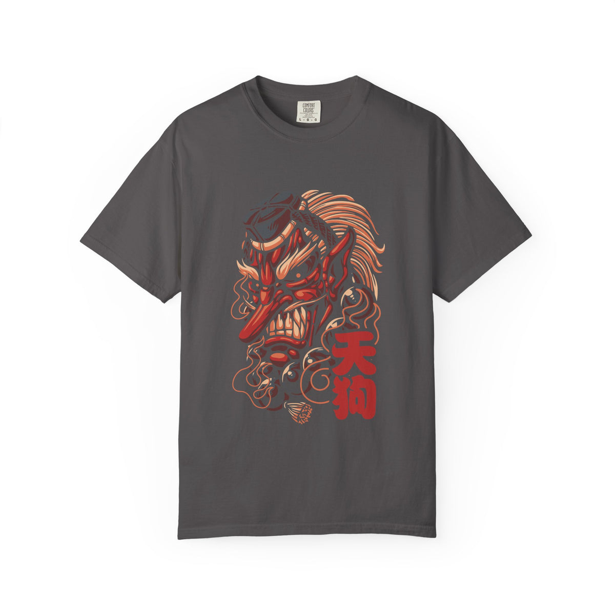 Tengu Mask Shirt - Japanese Demon Tee for Yokai Culture Fans