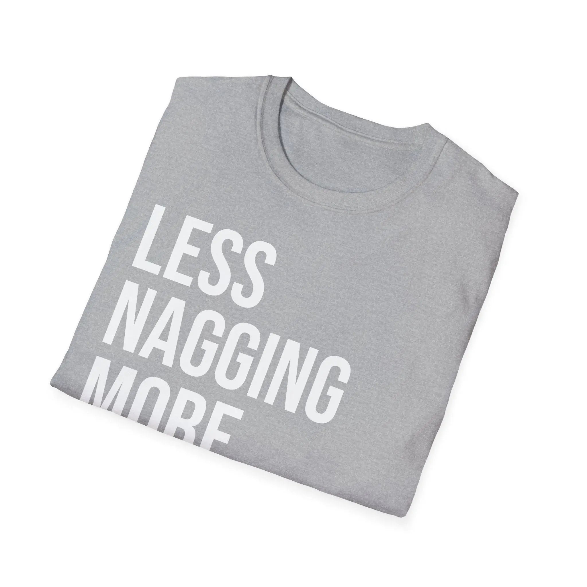 Less Nagging More Gagging T-Shirt - Adult Humor Couple Tee Printify
