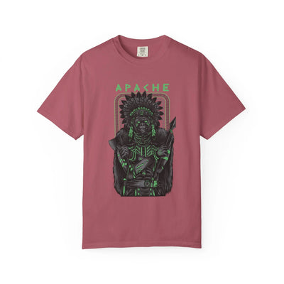 Warrior Apache Unique Graphic Illustration T-Shirt - Sinful Threads