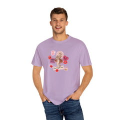 Romantic Graphic Cupid Love Quotes Valentine T-Shirt - Sinful Threads