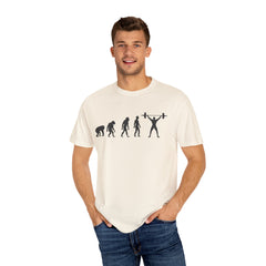Evolution Of Weightlifting Progression In Gym Fitness T-Shirt