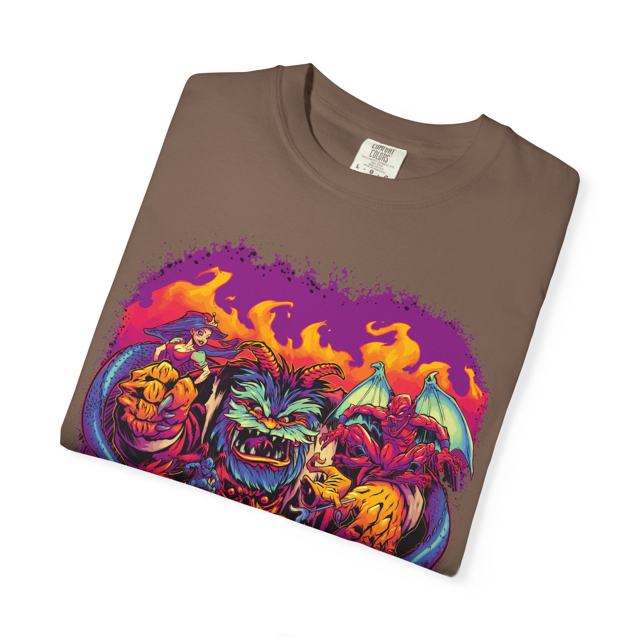 Retro Gaming Shirt - Ghosts N Goblins 80s Arcade Tee for Gamers - Sinful Threads