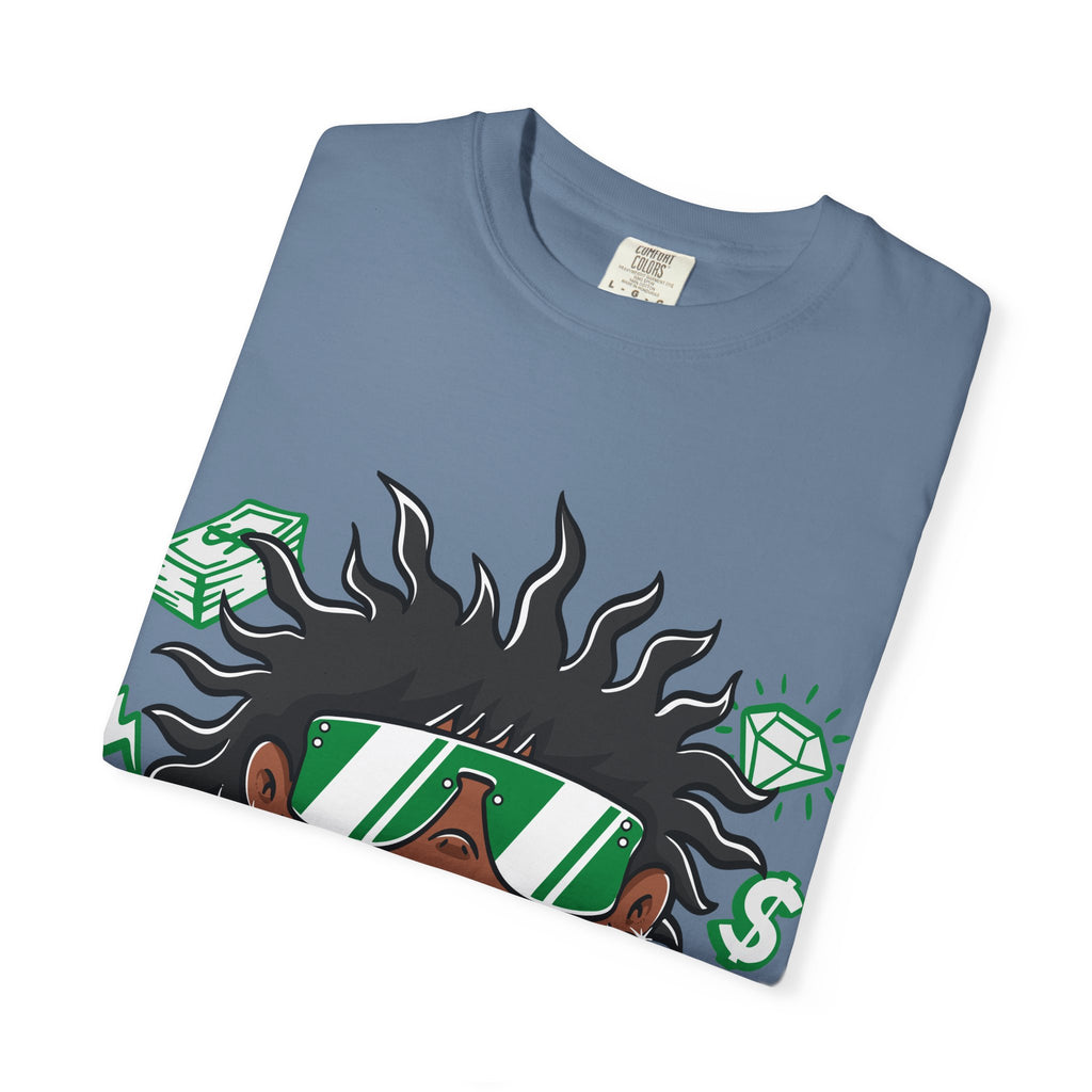 Gold Grill Tee – Hip Hop Cartoon Shirt for Street Culture - Sinful Threads