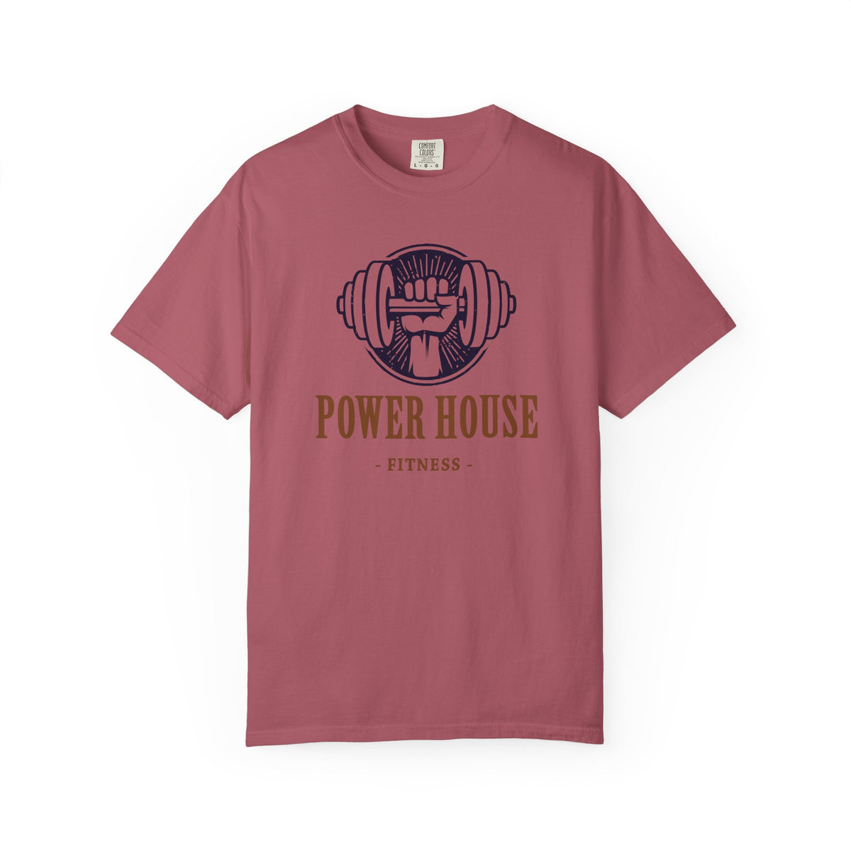 Power House Fitness Gym Workout Motivation Design T-Shirt