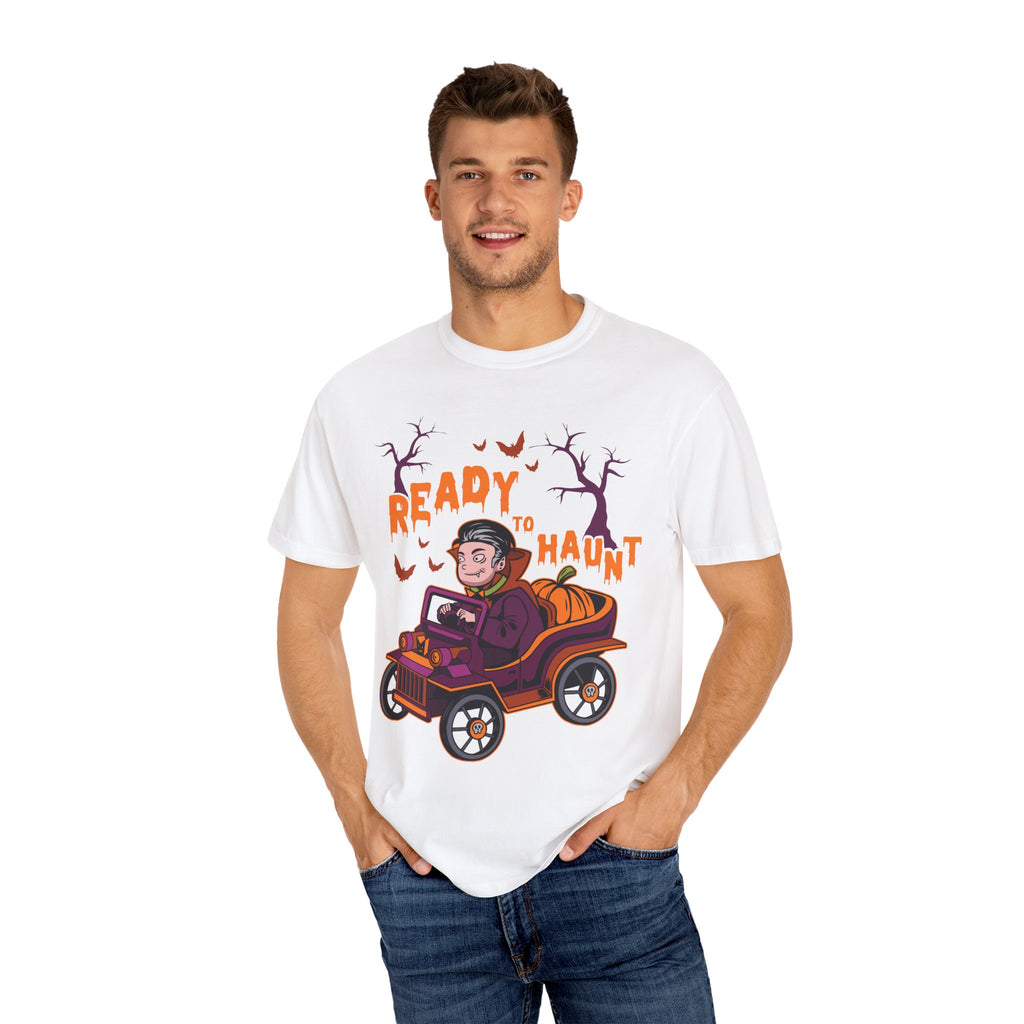 Dracula Halloween Shirt – Ready to Haunt Funny Vampire Tee - Sinful Threads