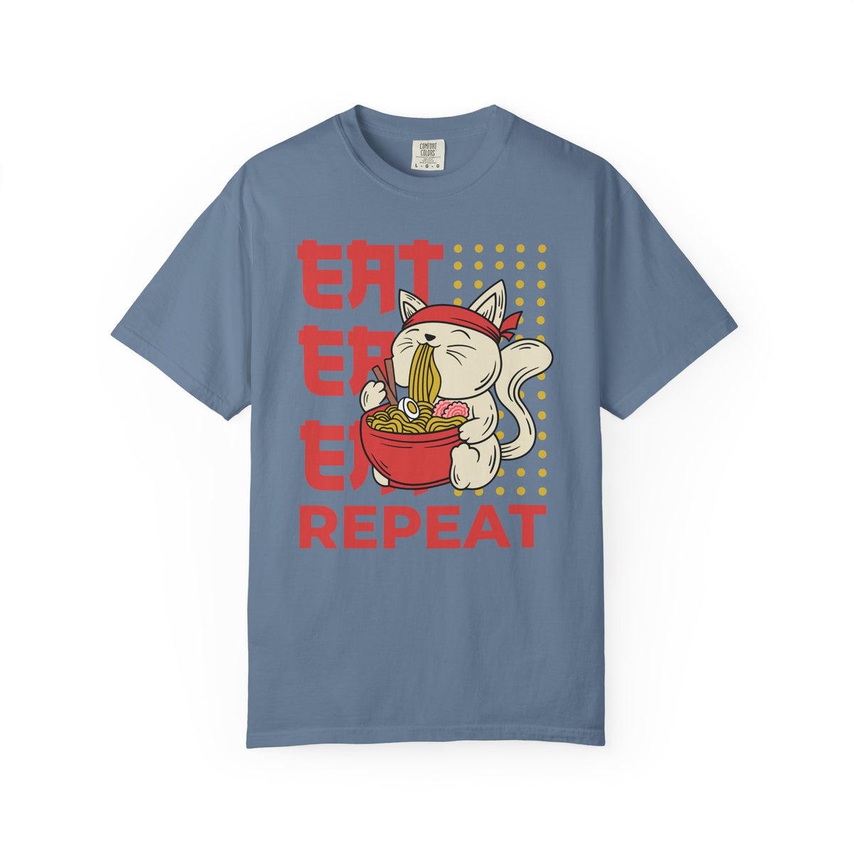 Cat Ramen Shirt - Funny Anime Tee - Japanese Foodie Gift