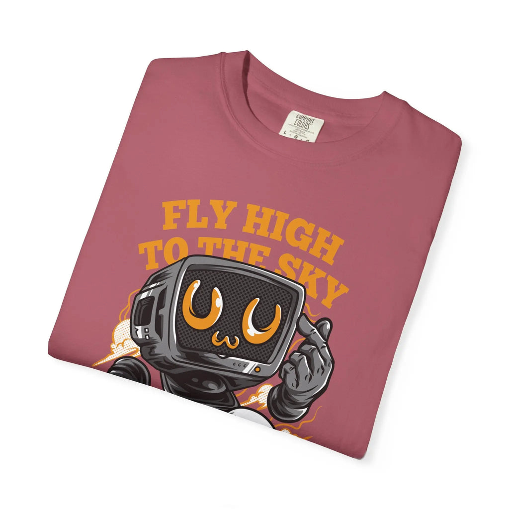 Fly High To The Sky Retro TV Character T-Shirt - Sinful Threads