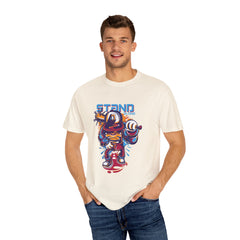 Stand Alone Cool Cartoon Character Illustration T-Shirt