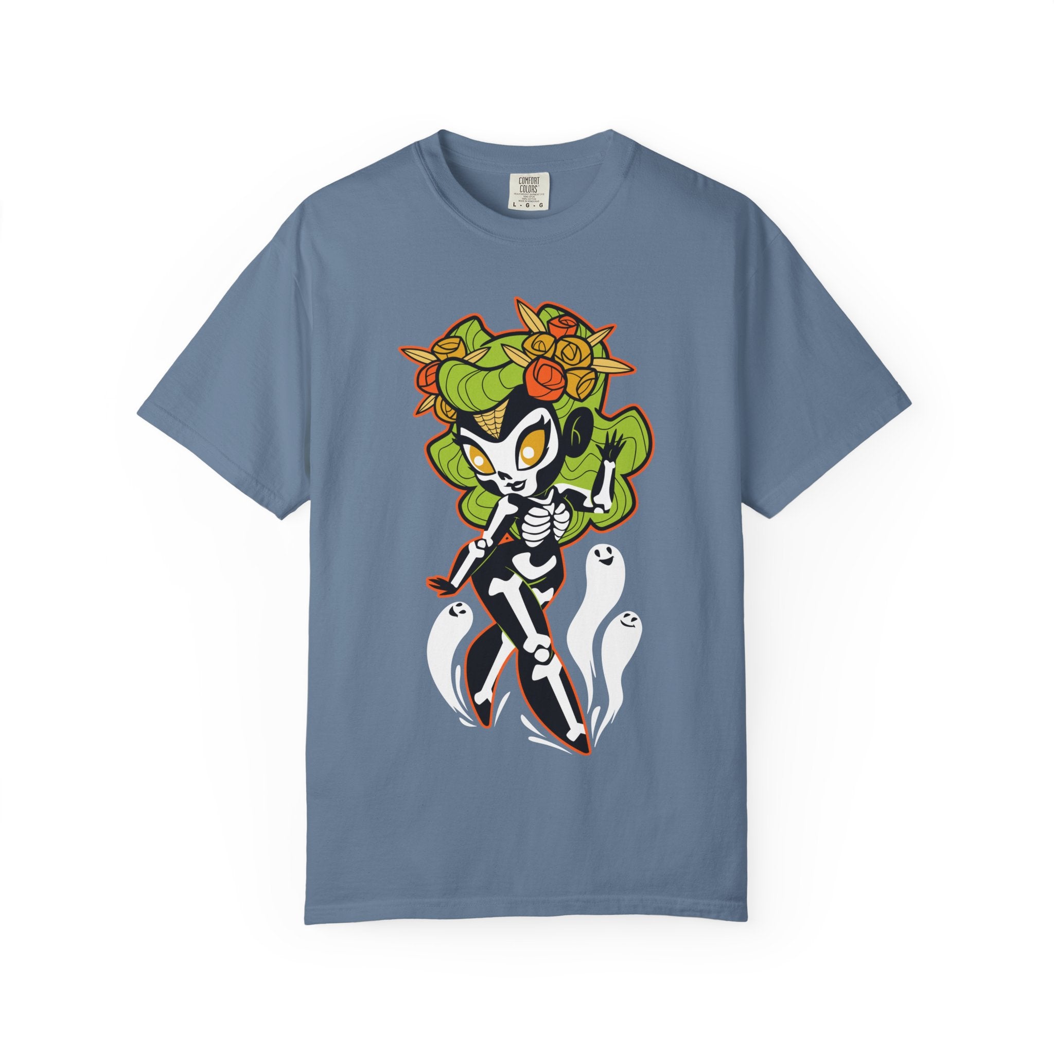 Sugar Skull Tee - Fun Cartoon Halloween Shirt Gift - Sinful Threads