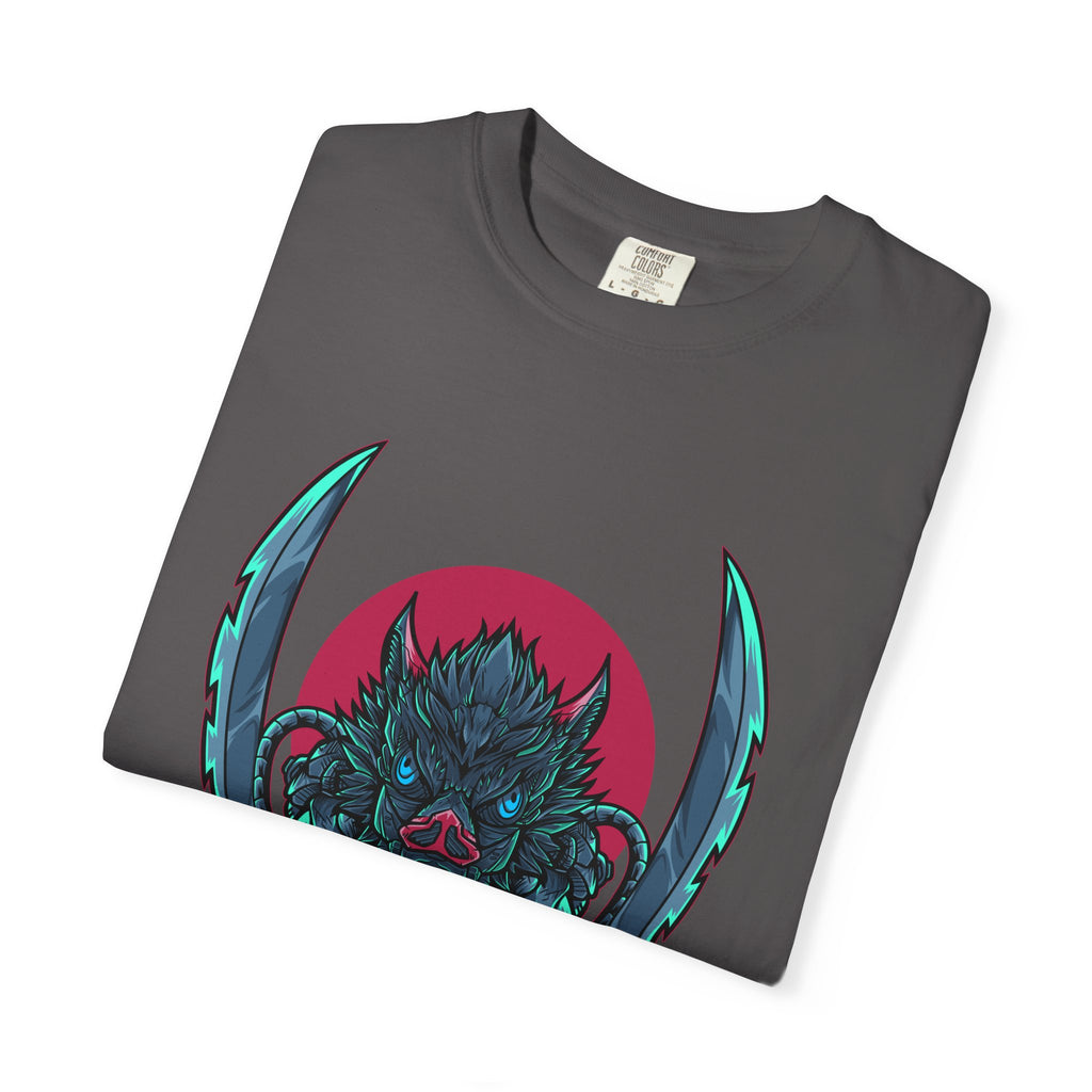 Wild Boar Beast Breathing Tee Modern Anime Graphic - Sinful Threads