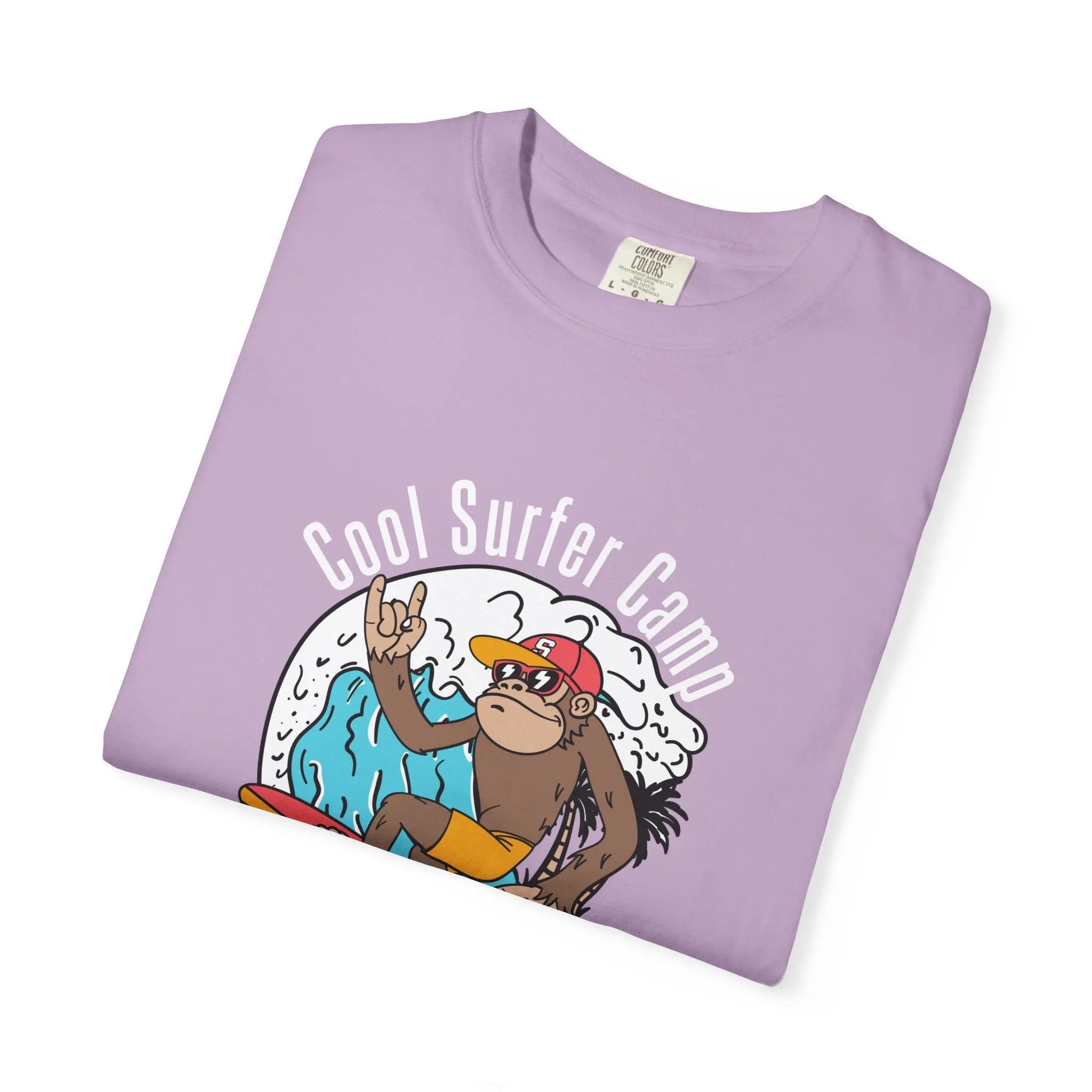 Malibu California Cool Surfing Monkey Graphic Casual Wear T-Shirt - Sinful Threads