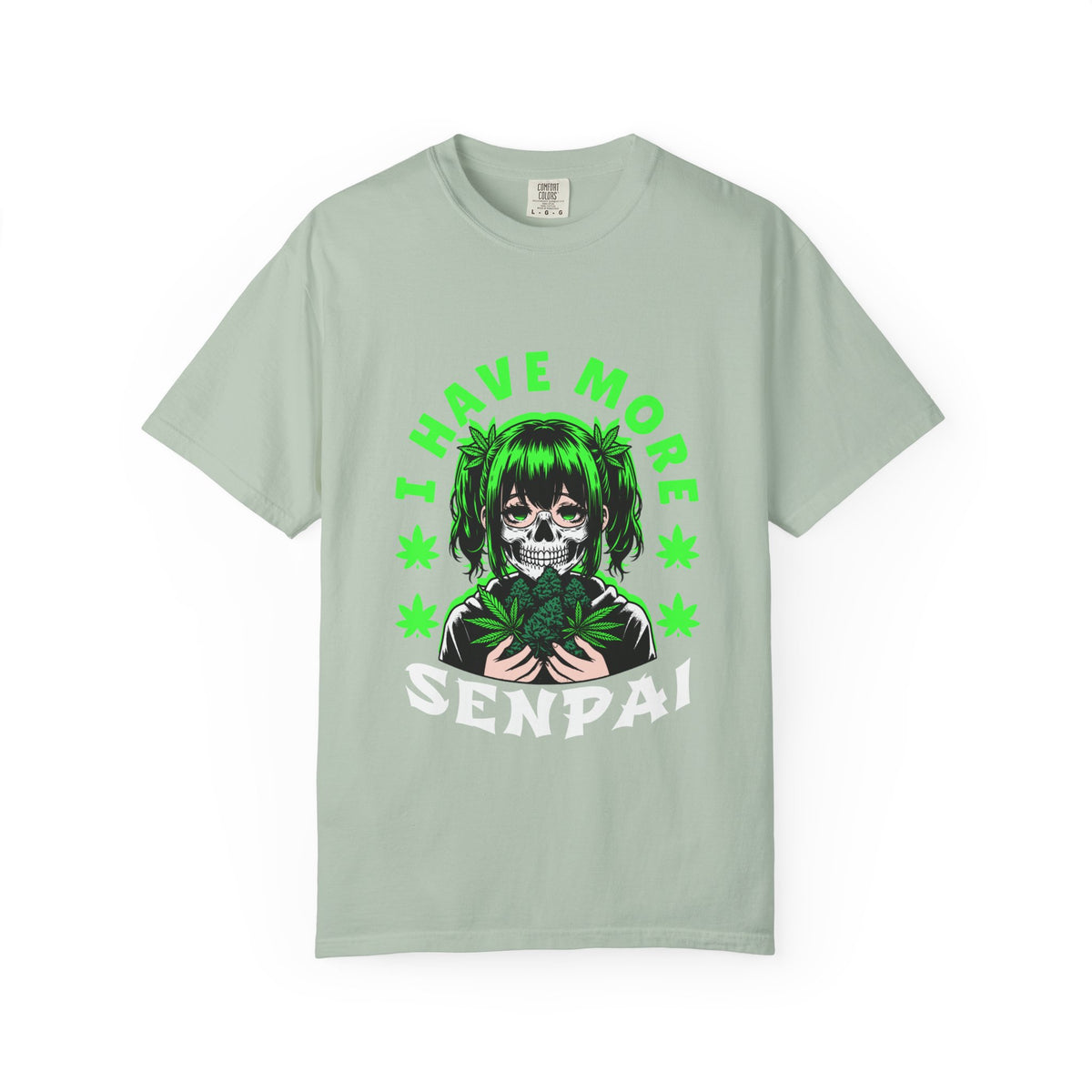 Anime Stoner Tee - 420 Cannabis Graphic - Funny Gift