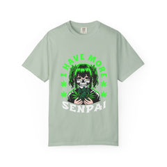 Anime Stoner Tee - 420 Cannabis Graphic - Funny Gift