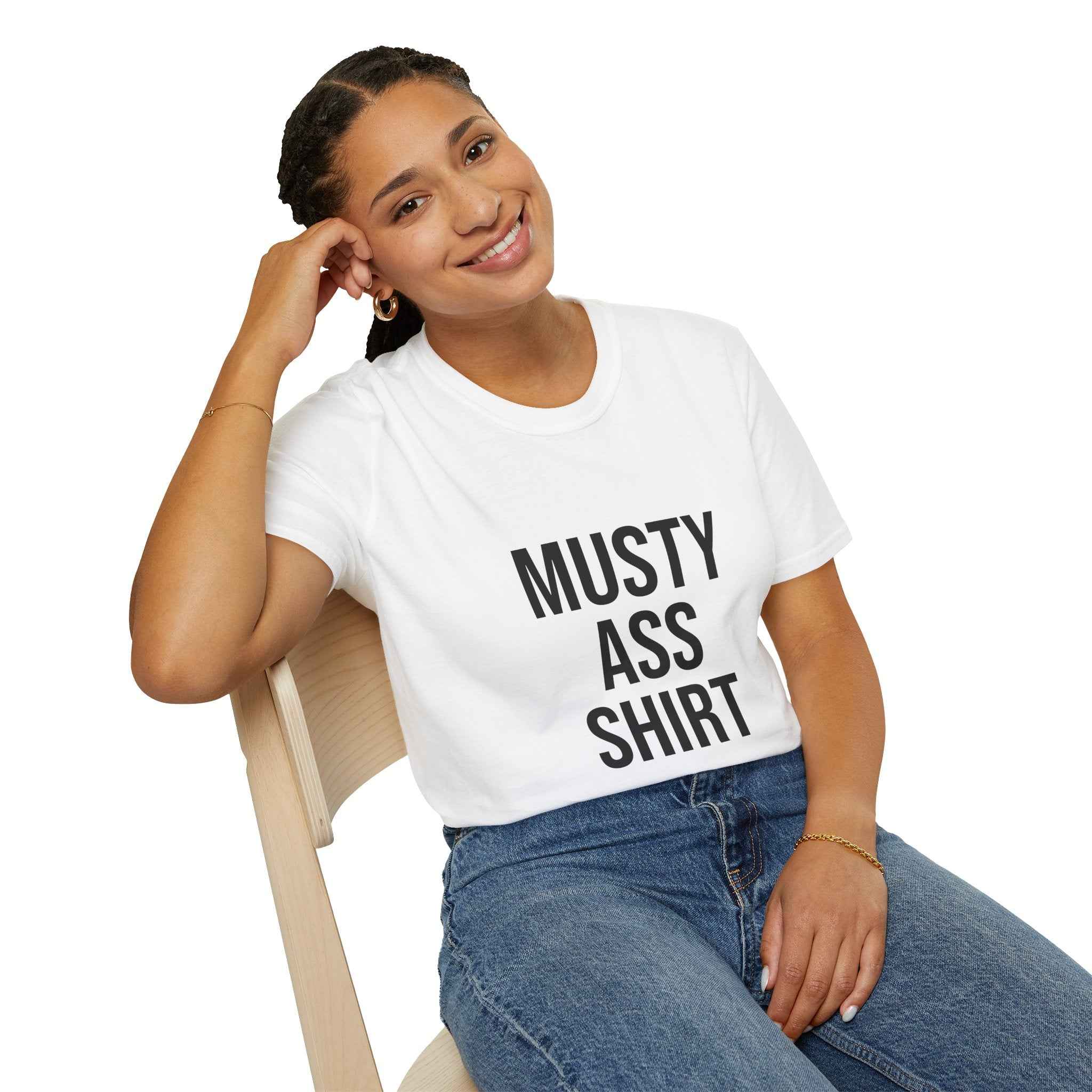 Doja Cat Graphic Tee - Musty Ass Shirt Viral Meme Design