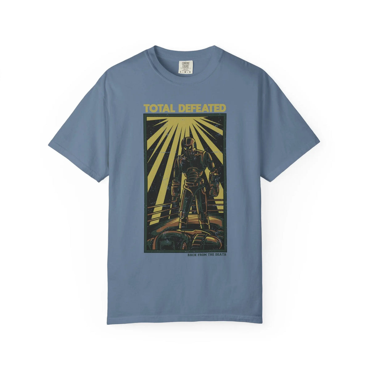 Total Defeated Back From The Death Graphic T-Shirt - Sinful Threads