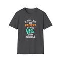 Patient Humble Mindset Shirt - Sports Character Wisdom Tee - Sinful Threads