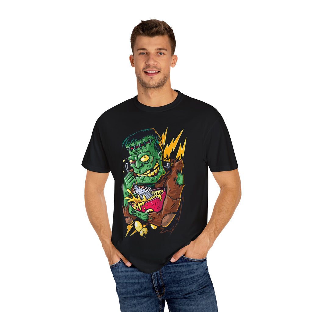 Frankenstein Foodie Shirt - Punny Monster Gift Tee - Sinful Threads