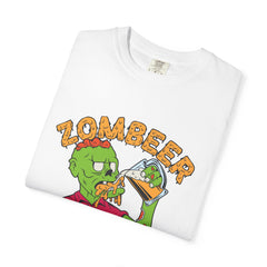 Funny Zombie Shirt - Zombeer Drink Dead Tee - Beer Gift