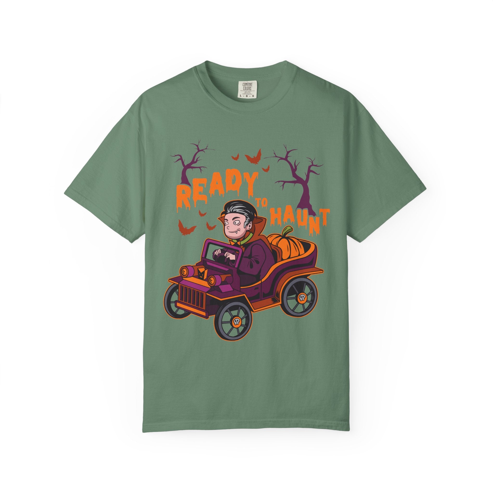 Dracula Halloween Shirt – Ready to Haunt Funny Vampire Tee - Sinful Threads