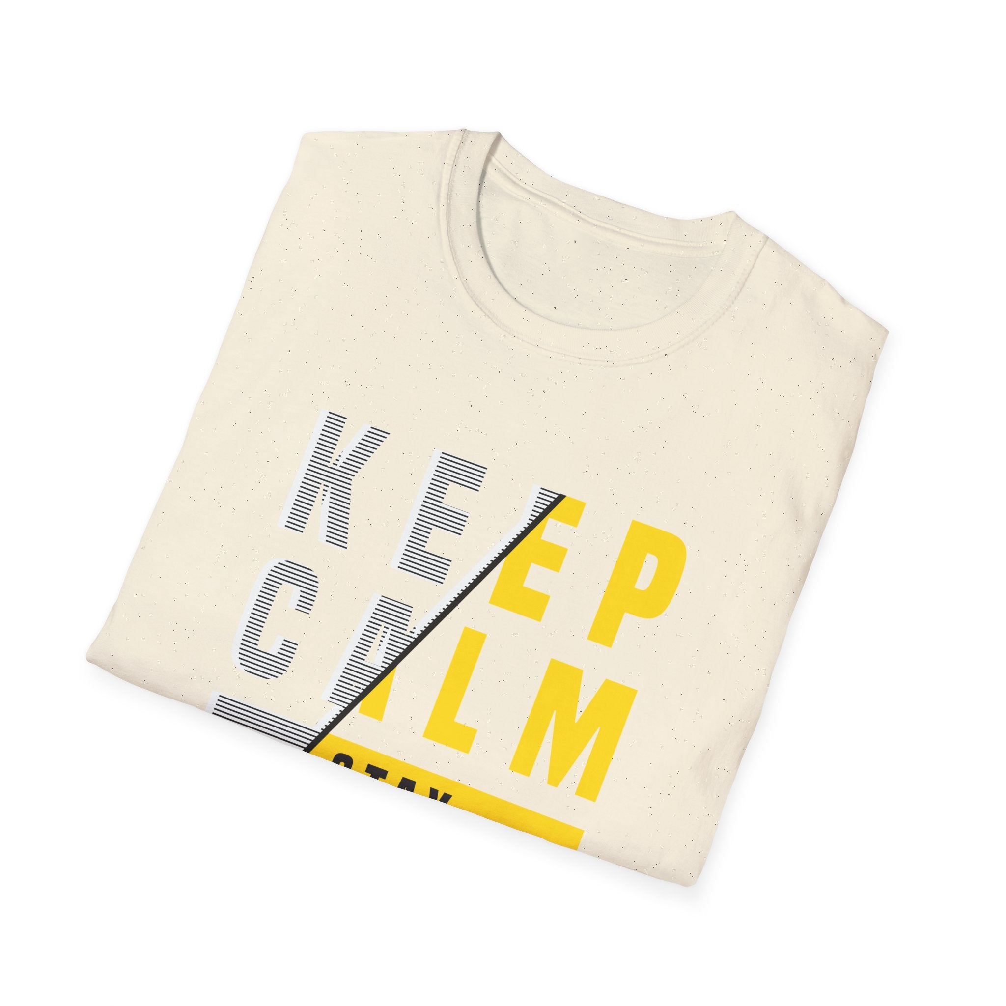Keep Calm Stay Focused T Shirt - Mindful Productivity & Zen - Sinful Threads